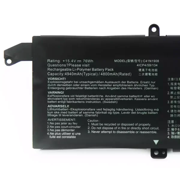 Bateria Notebook ASUS C41N1908 - Image 3