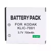 Bateria de reposição para KODAK KLIC-7001