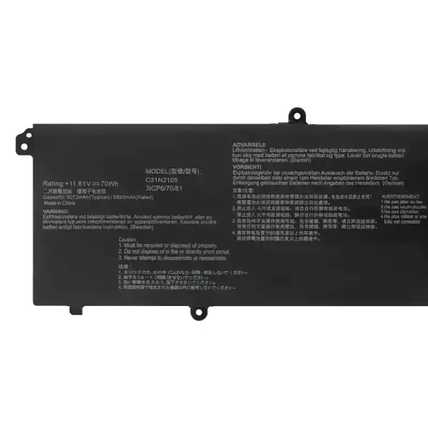 Bateria Notebook ASUS C31N2105 - Image 3