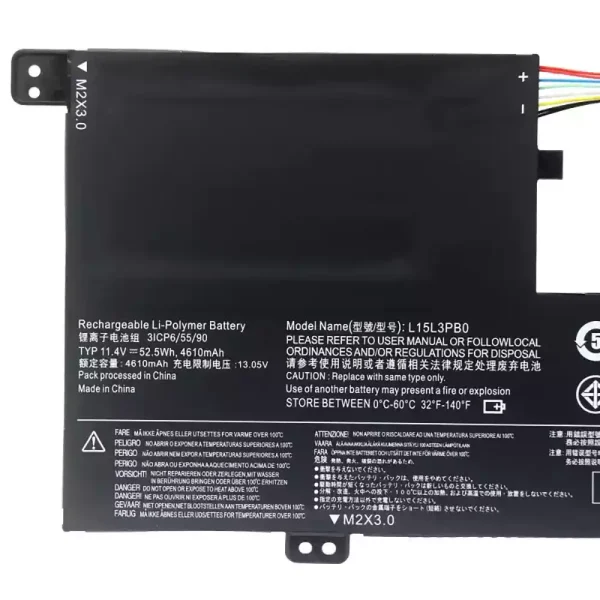 Bateria Notebook LENOVO Ideapad 320S-14AST 320S-14IKB 320S-15IKB 320S-15AST 320S-15ABR flex5 1470 flex5 1570 - Imagem 3