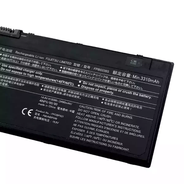 Bateria Notebook Fujitsu FMVNBP247 FPCBP529 Fujitsu E558 P728 - Imagem 3