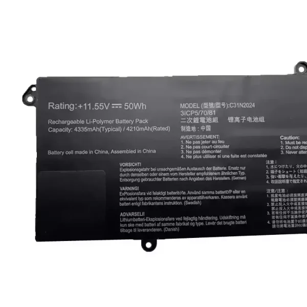 Bateria Notebook ASUS C31N2024 - Image 3
