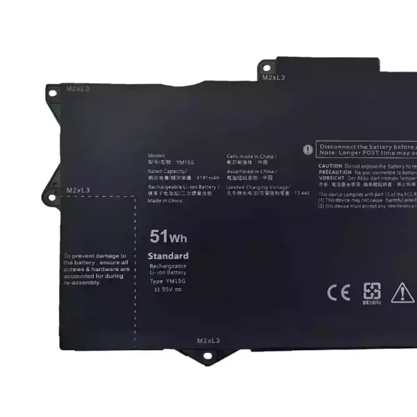 Bateria Notebook Dell YM15G,Dell XPS 13 9315 2-in-1 - Imagem 3