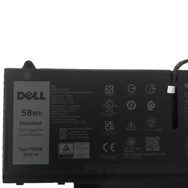 Bateria Notebook DELL FK0VR FKOVR - Imagem 3