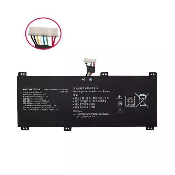 Bateria Notebook HUAWEI HB6181V1ECW-41