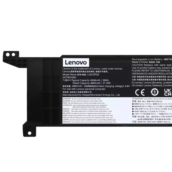 Bateria Notebook LENOVO L22M2PG2 L22B2PG2 L22C2PG2 L22D2PG2 - Image 3