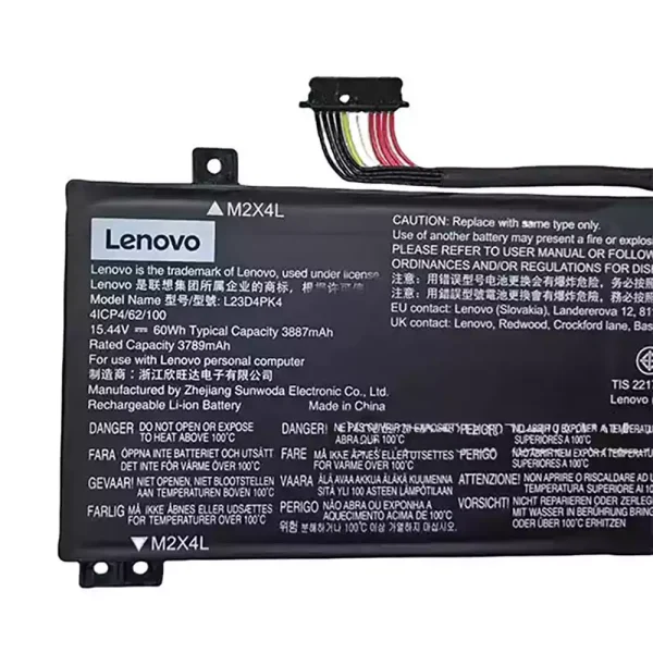 Bateria Notebook LENOVO L23C4PK4 L23M4PK4 L23D4PK4 - Image 3
