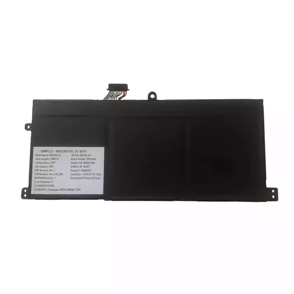 Bateria Notebook HP WE03XL TPN-IB0X N42575-005 N42388-1E1 - Imagem 2