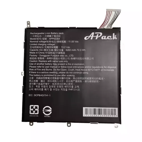 Bateria Notebook APack APP00364