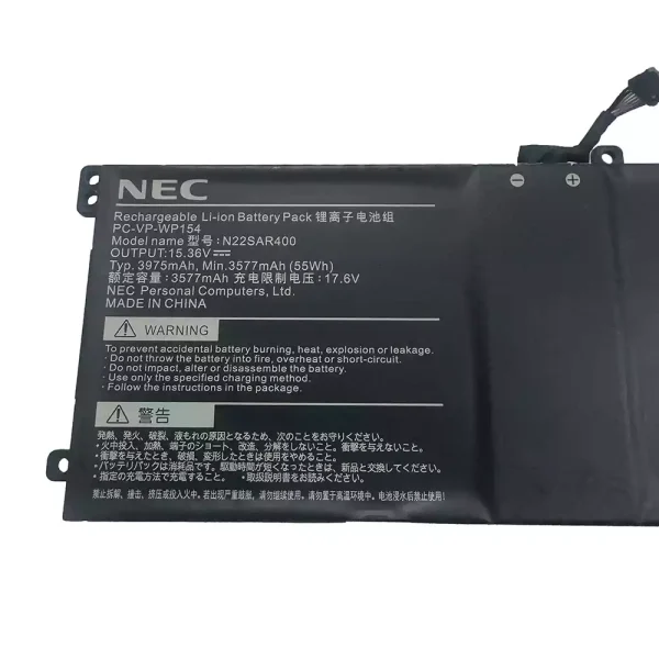 Bateria Notebook NEC PC-VP-WP154 N22SAR400 - Image 2