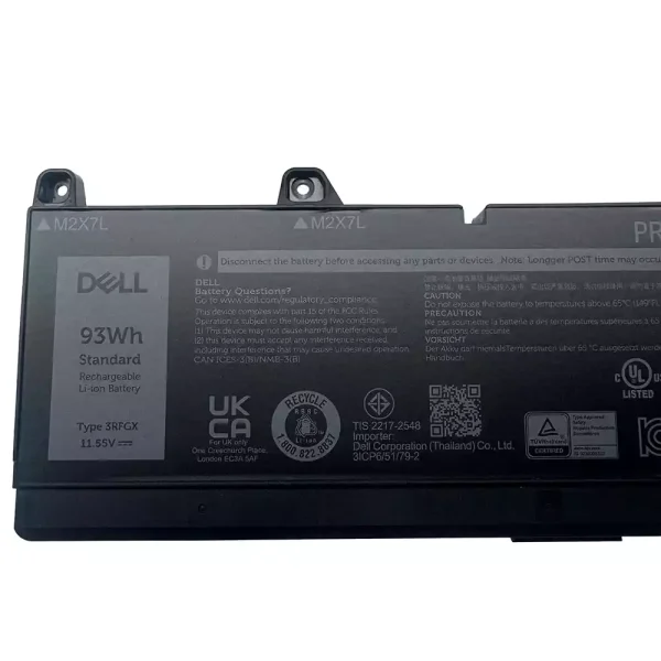 Bateria Notebook DELL 3RFGX 1XM5X - Image 3