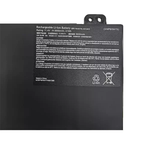 Bateria Notebook A31-M15 - Image 3