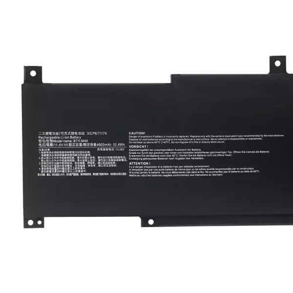 Bateria Notebook MSI BTY-M49 - Image 3