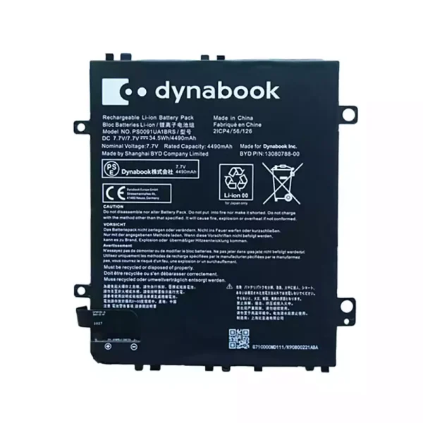 Bateria Notebook TOSHIBA DYNABOOK PS0091UA1BRS 13080788-00