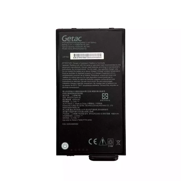 Bateria Notebook Getac BP3S2P2100S-02 BP3S1P2680B Getac F110