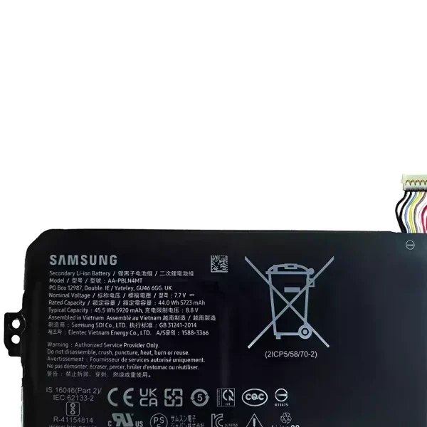Bateria Notebook Samsung AA-PBLN4MT AA-PBQN4TR - Image 3