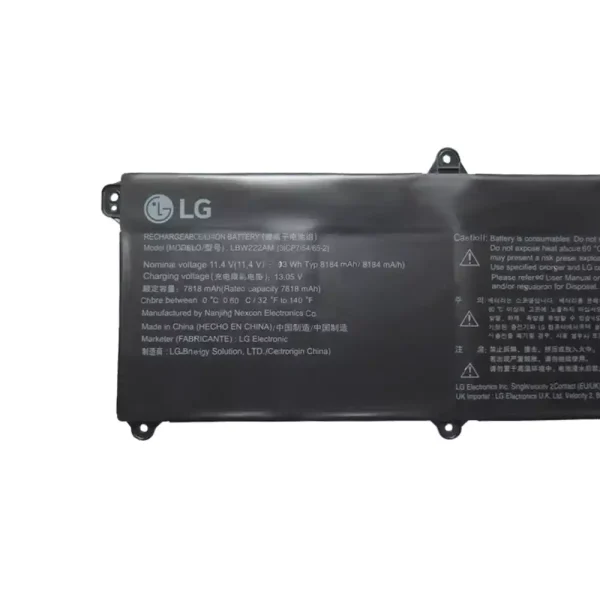 Bateria Notebook LG LBW222AM - Image 3