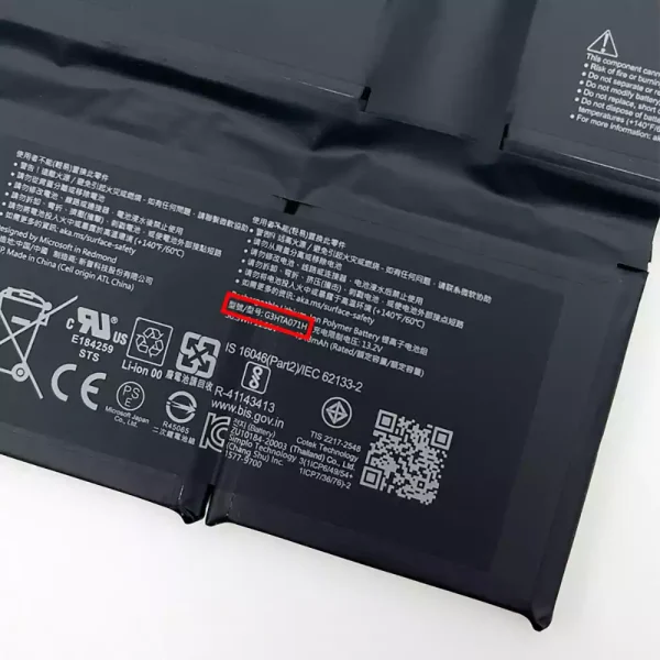 Bateria Notebook Microsoft G3HTA071H,Microsoft Surface Laptop Studio 1964 - Image 3