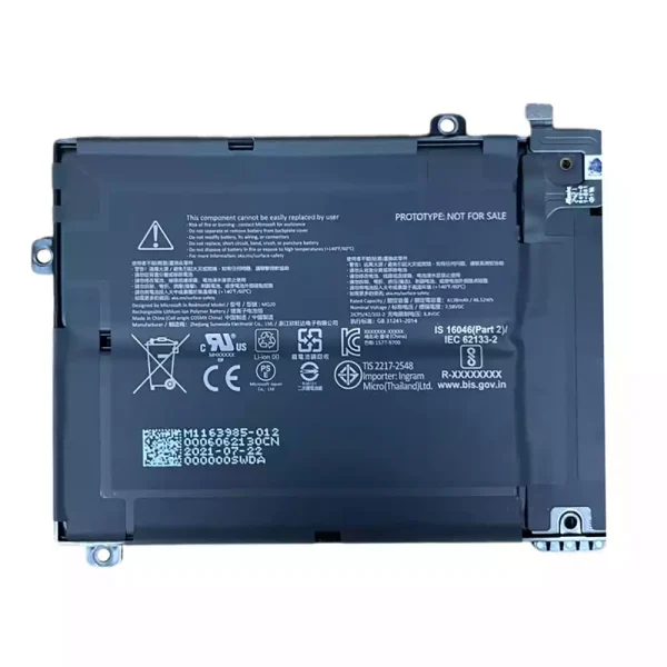 Bateria Notebook Microsoft Surface Pro 9 2038 1996 1997 2032 DYNM04 - Image 3