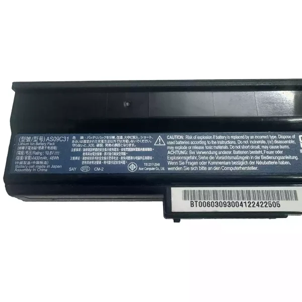 Bateria Notebook ACER AS09C71 AS09C75 AS09C31 - Image 2