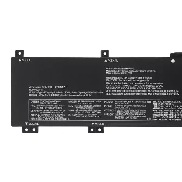 Bateria Notebook LENOVO L22M4PC2 L22B4PC2 L22C4PC2 L22D4PC2 - Image 3