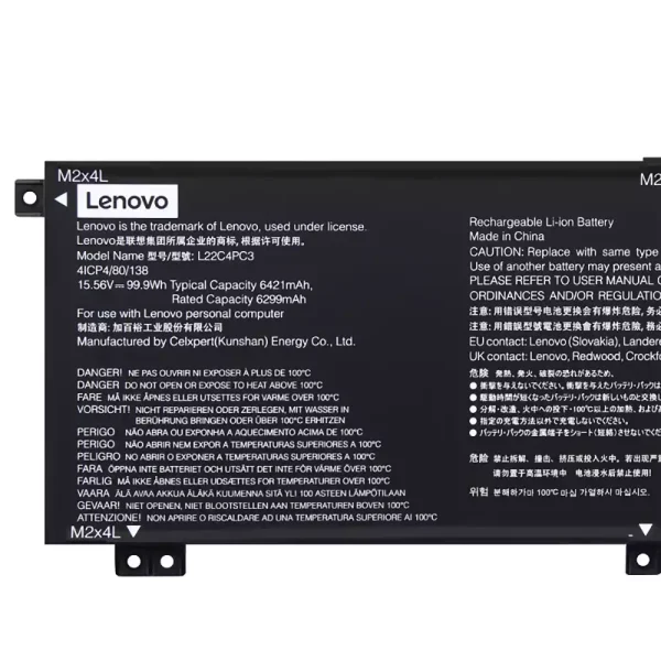 Bateria Notebook LENOVO L22C4PC3 L22D4PC3 L22M4PC3 - Image 3