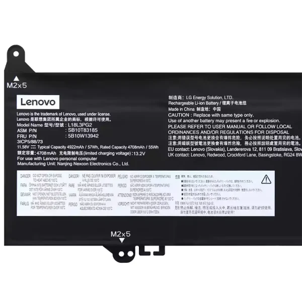 Bateria Notebook LENOVO L18D3PG2 L18C3PG2 - Imagem 3