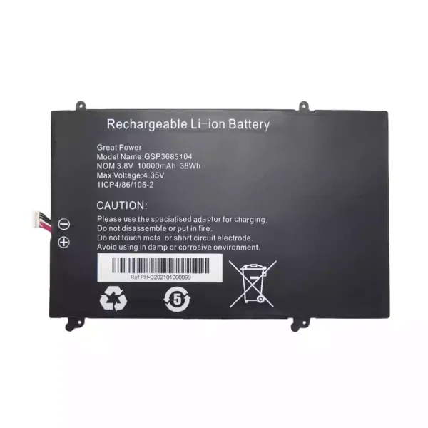 Bateria Notebook GSP3685104 - Image 2