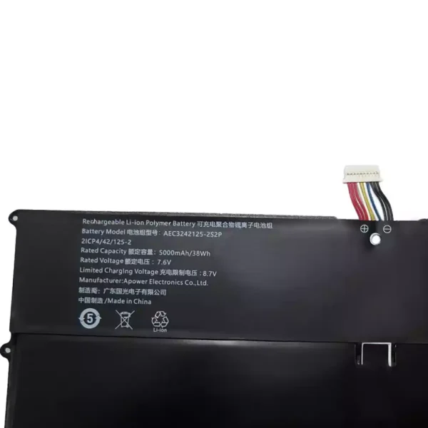 Bateria Notebook GY3242125PHV AEC3242125-2S2P - Imagem 3