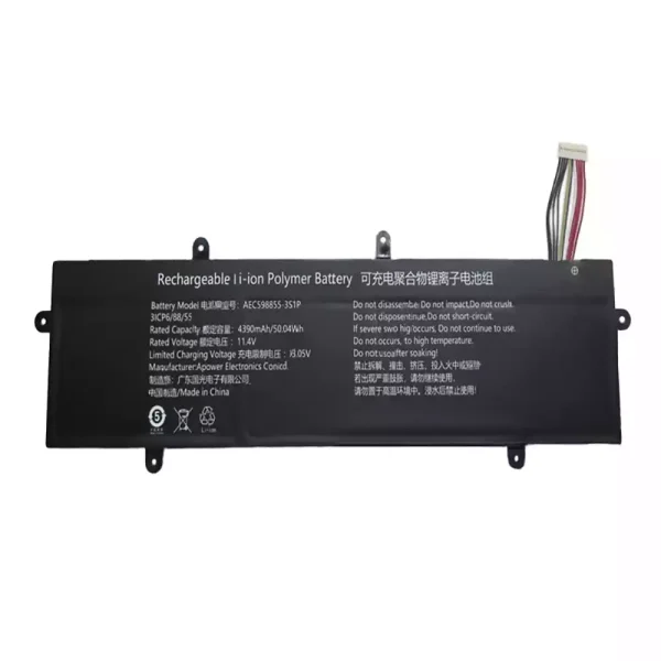 Bateria Notebook AEC598855-3S1P 596181-3S - Image 2