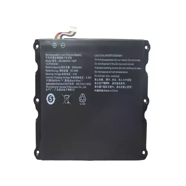 Bateria Notebook AEC485494-1S2P