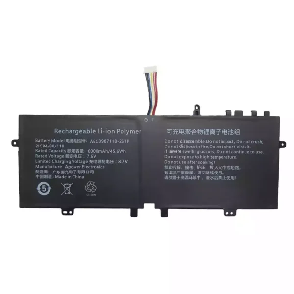 Bateria Notebook AEC3987118-2S1P
