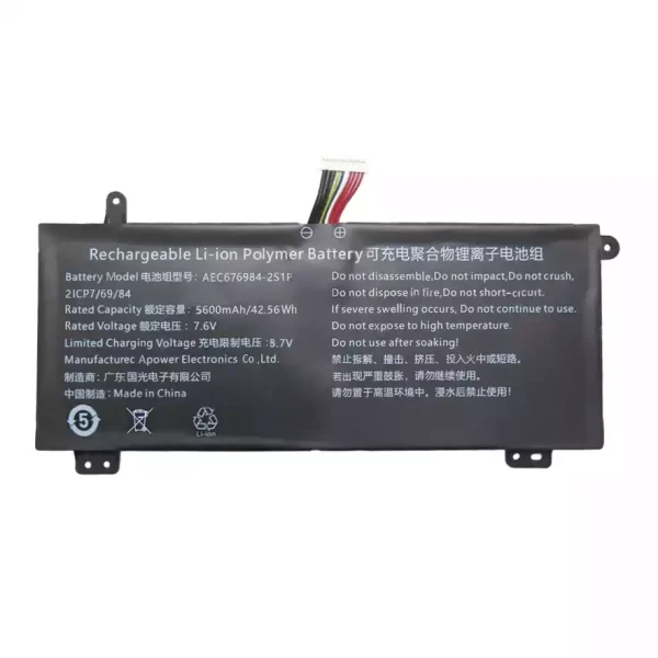 Bateria Notebook AEC676984-2S1P