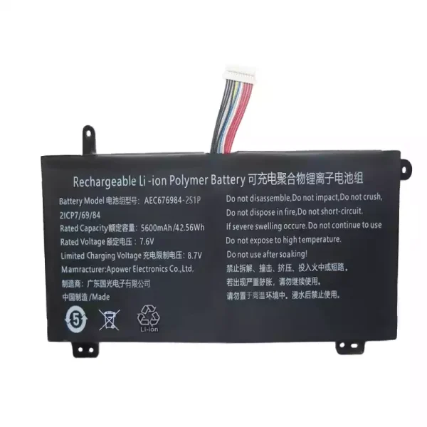 Bateria Notebook AEC676984-2S1P - Image 3