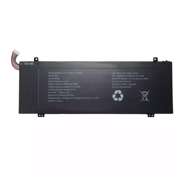 Bateria Notebook TECNO 156 GF156