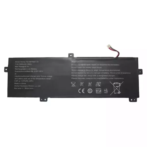 Bateria Notebook 752-0478131-2S