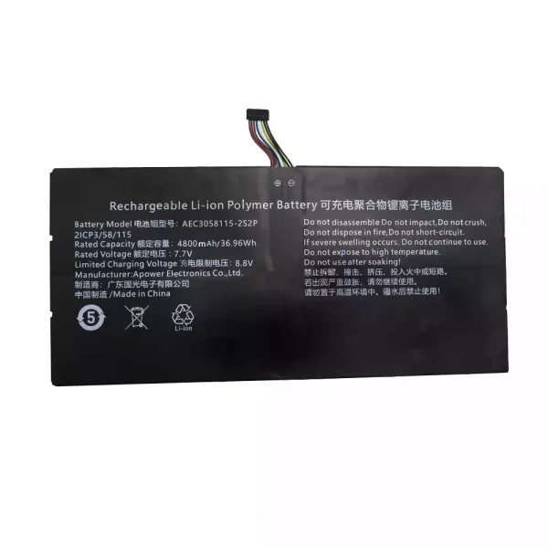 Bateria Notebook AEC3058115-2S2P