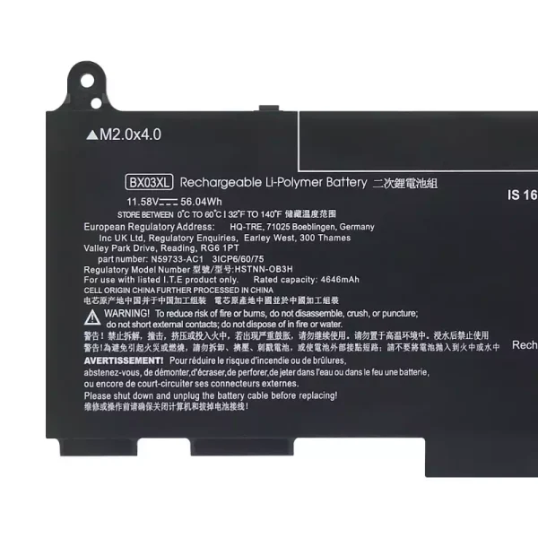Bateria Notebook BX03XL - Image 3
