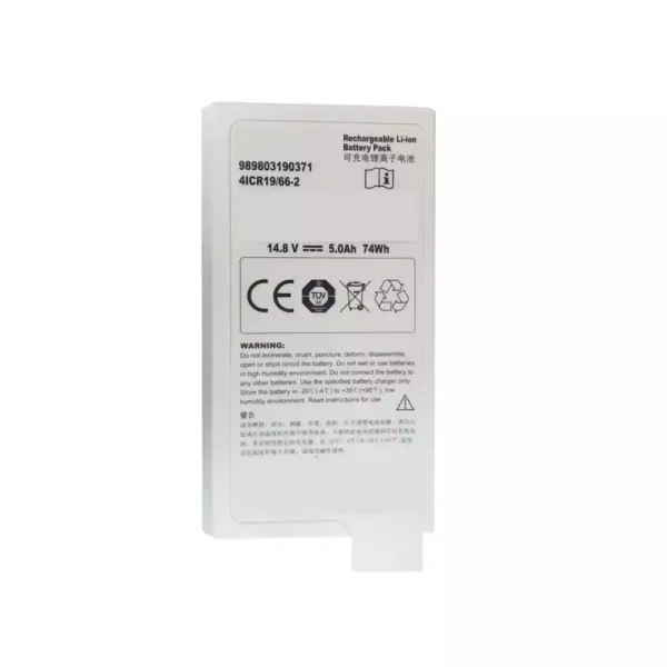Bateria de reposição para Philips Efficia DFM100