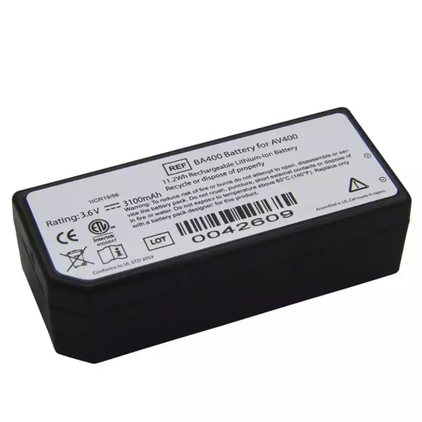 Bateria de reposição para BA400,Veins AccuVein AV400 - Imagem 3
