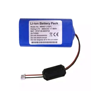Bateria de reposição para Karl Storz ET27-30-0003723 C-MAC-8401ZX Storz 8402 Zx MB467 OSI ,OM11806