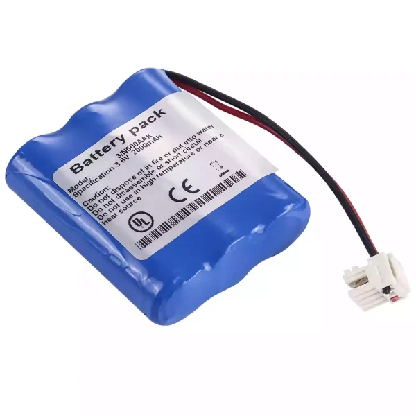 Bateria de reposição para B.Braun casmed 3/N600AAK NI-AA2000MAH - Imagem 2