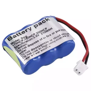Bateria de reposição para Dogtra 175NCP,180NCP,200NCP,202NCP,210NCP,22000NCP,EF-3000,YS-500 Collar,BP20R,35AAAH3BMX