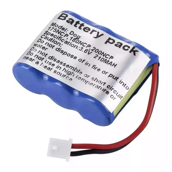 Bateria de reposição para Dogtra 175NCP,180NCP,200NCP,202NCP,210NCP,22000NCP,EF-3000,YS-500 Collar,BP20R,35AAAH3BMX - Imagem 2
