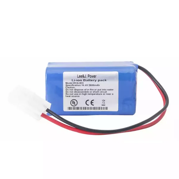 Bateria de reposição para SPRING ECG-901A ECG-903
