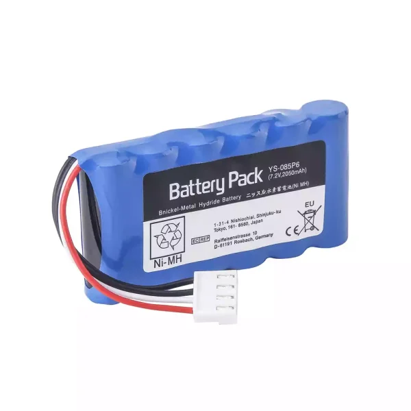 Bateria de reposição para YS-085P6,NIHON KOHDEN OLV-2700 OLV-2700 K OLG-2800 - Imagem 2