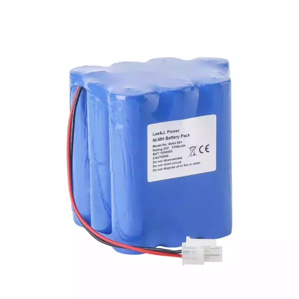 Bateria de reposição para 20VECS1400,Cardioline Delta 60 60+,Interstate Batteries AMED5052 Unipower B11239 - Imagem 2