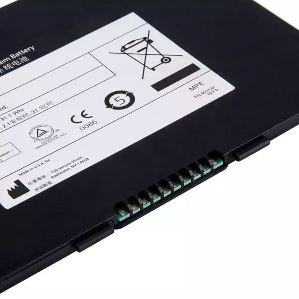 Bateria de reposição para CARESTREAM 441400052 P/N8G5132 DRX-1 - Imagem 3