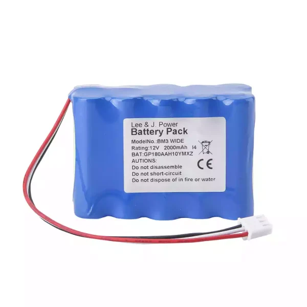 Bateria de reposição para Korea Bionet BM3 WIDE GP180AAH10YMXZ