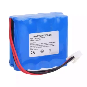 Bateria de reposição para Carewell ECG-1112 ECG-1112G ECG-1112L